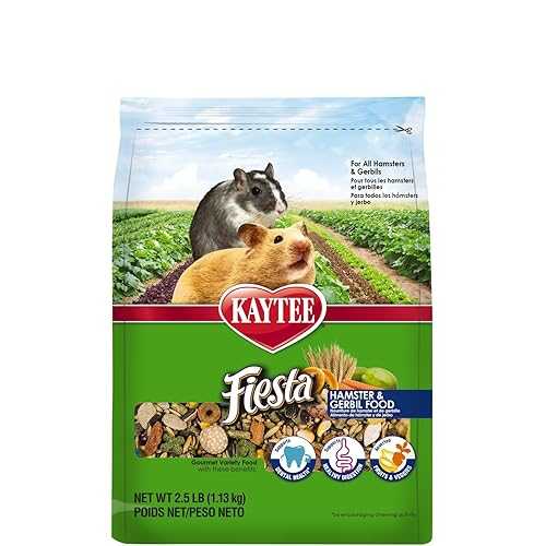 Kaytee Fiesta Hamster Gerbil, 2.5 Pound