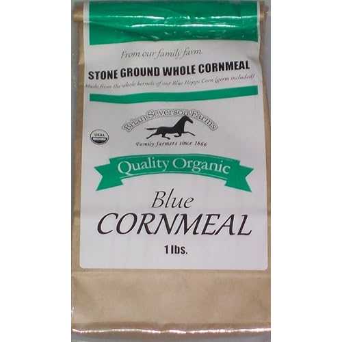 Quality Organic Organic Blue Hopi Cornmeal, Fresh Stone Ground, Farmer Direct, non-GMO 1 重量ポンド.