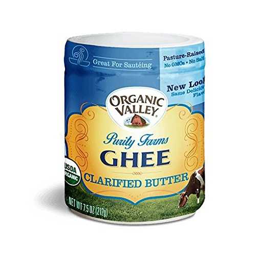 Organic Valley Purity Farms Ghee 7.5 薬局衡オンス (Pack of 2)