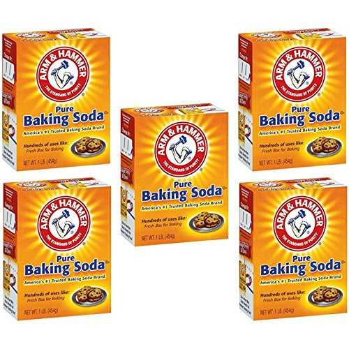 Arm \u0026 Hammer Pure Baking Soda 1 重量ポンド. Box (Pack of 5)