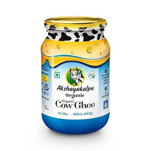 Akshayakalpa Organic Akshayakalpa Cow Ghee 195 grams(6.59 fl 薬局衡オンス)