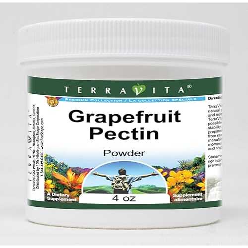 Terravita Grapefruit Pectin Powder (4 薬局衡オンス, ZIN: 523276)