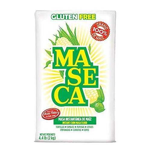 Maseca Instant Yellow Corn Masa Flour 4.4重量ポンド / Masa Instantanea de Maiz Amarillo 2.2kg - PACK OF 3
