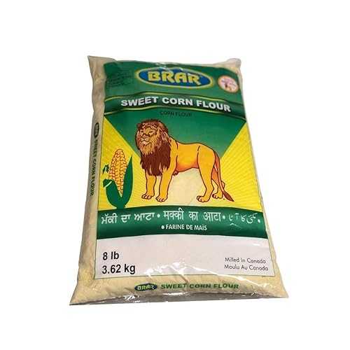 Brar Sweet Corn Flour - 8 重量ポンド (3.62 kg)