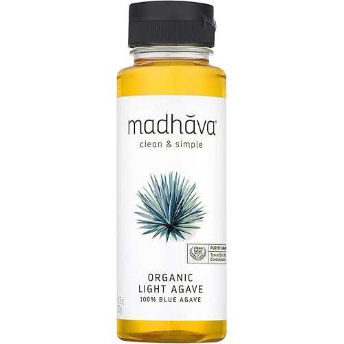 Madhava Organic Light Agave Nectar, 11.75 Ounce - 6 per case