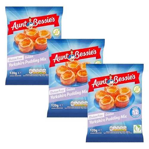 Aunt Bessies Aunt Bessie Gluten-Free Yorkshire Pudding Mix 120g (Pack of 3)