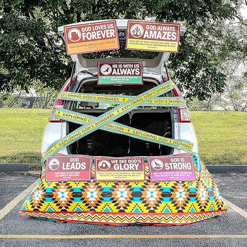 Fun Express Religious Southwest Trunk-or-Treat Decorating Kit - 8 Pc