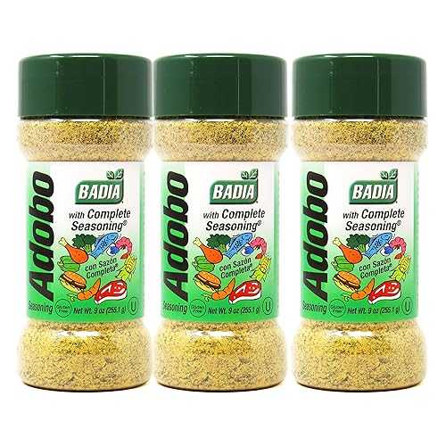 Badia Adobo with Complete Seasoning, 9 薬局衡オンス - Palatize Pack of 3