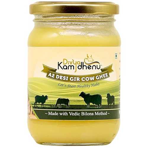 Blessfull Healing Divya Kamdhenu Divya Kamdhenu Gir Cow Organic A2 Ghee Vedic Bilona Method 500 ml