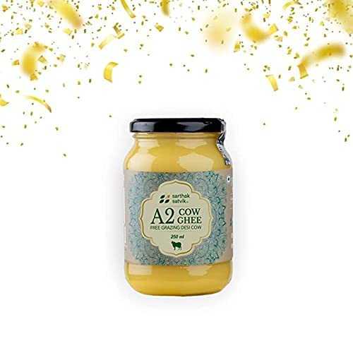 Blessfull Healing Sarthak Satvik Pure Desi Free Grazing Healthy A2 Cow\u0027s Ghee 500 ml