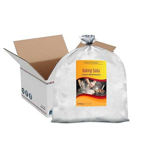 DMSOSTORE Baking Soda 30 lbs. Pure Sodium Bicarbonate Versatile Kitchen Essential for Baking, Cleaning, and More! Perfect for Cooking, Deodorizing, and DIY Cleaning Solutions.