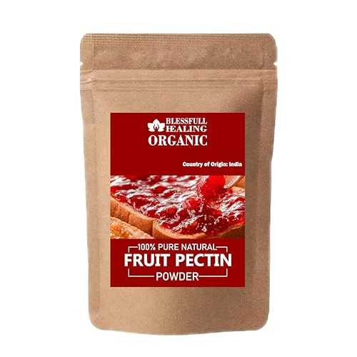 Blessfull Healing Organic Fruit Pectin Powder 100% Pure Natural 100 Gram / 3.52 薬局衡オンス