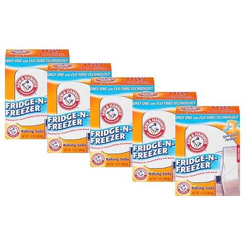 Arm \u0026 Hammer Fridge-N-Freezer Baking Soda,14 薬局衡オンス (Pack of 5)