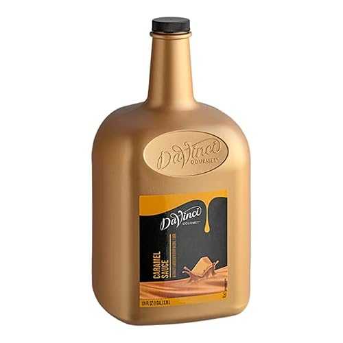 FixtureDisplays Caramel Flavoring Sauce 128 fl. 薬局衡オンス. WS-711SAUCARM1G-NPF
