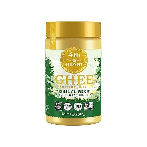 4th \u0026 Heart Original Grass-Fed Ghee (25 Ounces)