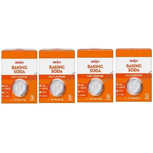 Generic Baking Soda Multi Purpose (4 Boxes, 1 Pound each)