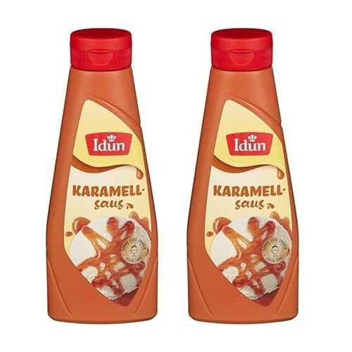 Generic Idun Karamel Sauce, Caramel Dessert Topping, 360g, 2-Pack