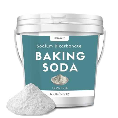 Hznxolrc 6.5 重量ポンド Baking Soda Powder Bulk, Premium Sodium Bicarbonate Powder, 100% Pure, Used for Bread, Cookies and Other Baked Goods, Also Can Clean and Deodorize