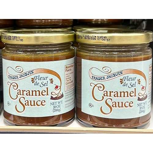 Generic Trader Jacques Fleur de Sel Caramel Sauce, 10 薬局衡オンス, Gluten Free