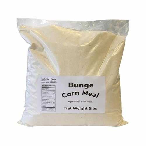 Generic Bungee Corn Meal, 100% Natural White Maize Flour, Finely Ground, 5 重量ポンド, for Fufu, Banku, Ugali, Sadza