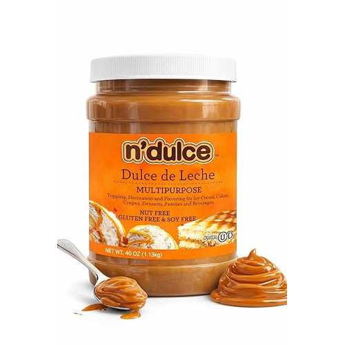 N Dulce Dulce de Leche Multipurpose / Caramel for Coffee, Caramel Milk, Combine It with Coffee, Desserts, Cookies and Ice Cream - 2.5 Lbs (Multipurpose)