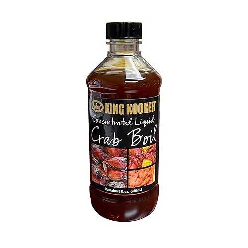 King Kooker 00038 Liquid Crab Boil (8薬局衡オンス)