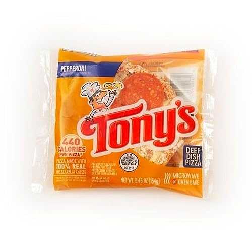 Schwans Tonys Pepperoni Par Baked Pizza, 6.25 Ounce -- 24 per case.