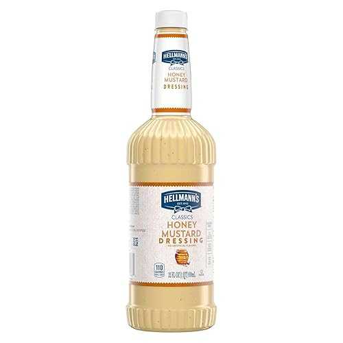 HELLMANN\u0027S Hellmanns Blue Ribbon Collection Honey Mustard Salad Dressing, 32 Ounce -- 6 per case.