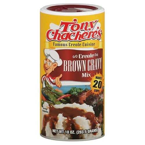 Tony Chachere\u0027s Tony Chachere Mix, Creole Brown Gravy, 10 Ounce (Pack of 12)