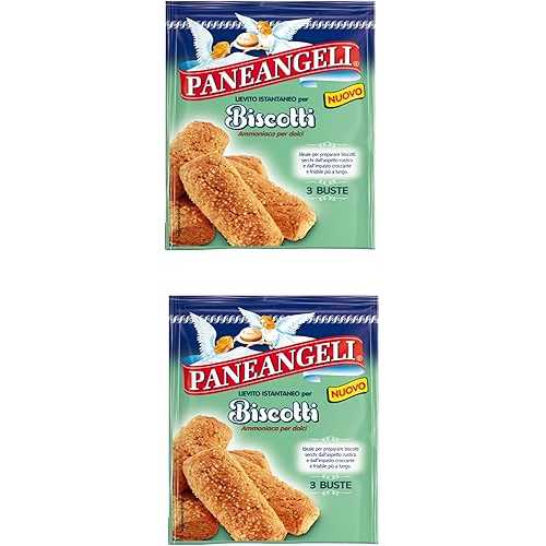 Paneangeli Instant Yeast for Biscuits 3 x 9g (Pack of 2)