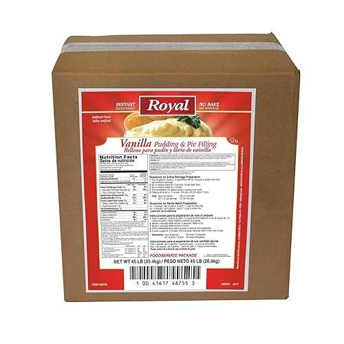 Royal Instant Vanilla Pudding Mix, 45 Pound -- 1 each.