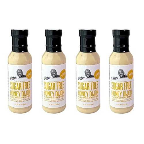 G. Hughes Sugar Free Salad Dressing Bundle including (Honey Dijon) .4 pack
