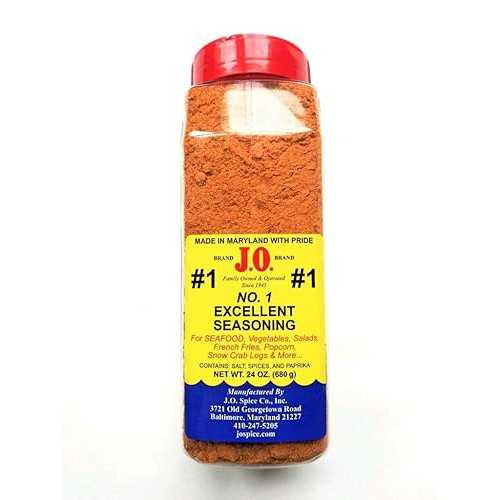 4 Set - #1 J.O. Seafood Seasoning 24薬局衡オンス.