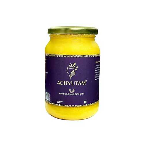 Blessfull Healing Indicow Achyutam Vedic Bilona A2 Desi Cow Ghee 500ml