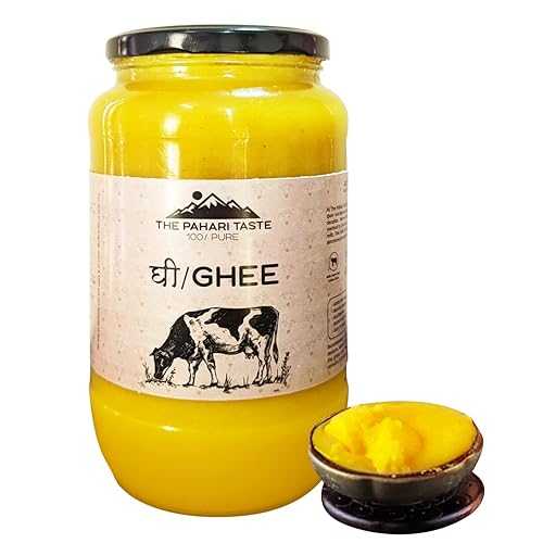 Blessfull Healing The Pahadi Taste A2 Desi Cow Ghee 1000 ml / Organic Ghee / Homemade natural Cow Ghee