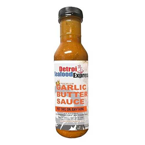 Detroit Seafood Express Garlic butter Sauce (3bottles)
