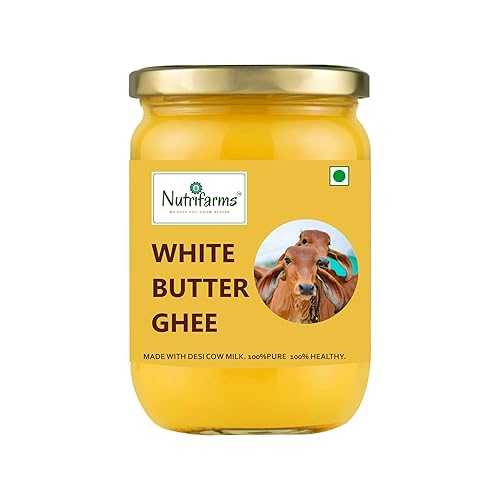 Blessfull Healing NUTRIFARM White Butter Ghee 500 ml