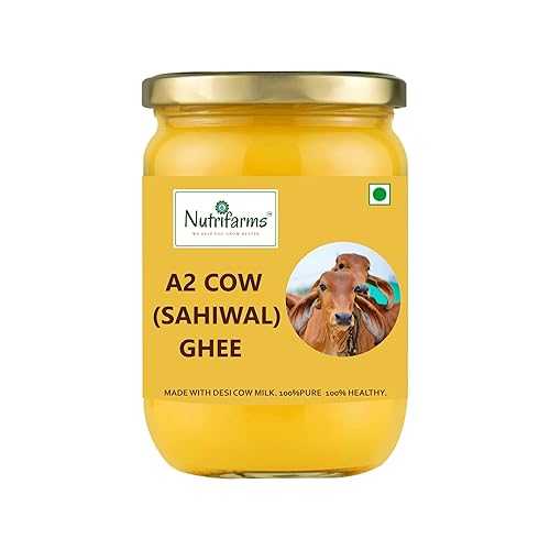 Blessfull Healing NUTRIFARM A2 Cow (Sahiwal) Ghee 500 ml