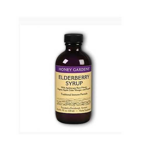 Generic Elderberry Honey Syrup 4薬局衡オンス