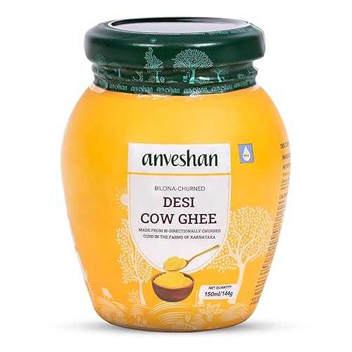 Generic A2 Desi Cow Ghee 150ml / Traditionally Bilona-Churned, Danedar Ghee / Aromatic / NABL Lab Tested (70+ tests), Cruelty-Free / Grass-Fed / Glass Jar
