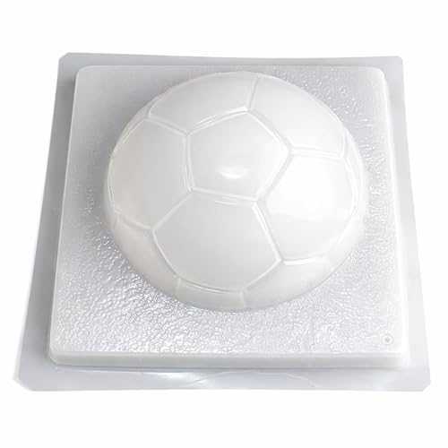 Novedades Cari Soccer Ball Gelatin Mold Molde Balon de Futbol para Gelatina Plastic Jello Mold for Gelatin \u0026 Cold Desserts Made インチ Mexico