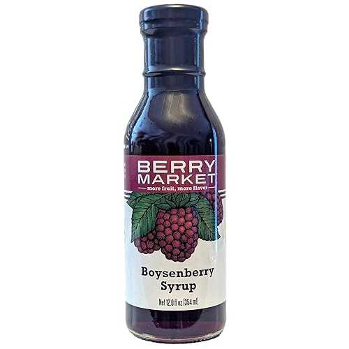 Berry Market Boysenberry Syrup, 12 薬局衡オンス