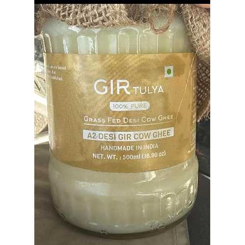 Generic GIR Tulya A2 Desi Gir Cow Ghee, 100% Pure, Grass Fed, Handmade インチ India, 500ml (16.90 薬局衡オンス)