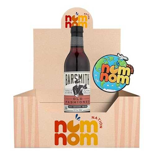 NomNom Nation Barsmith Mix Old Fashioned 12.7 fl 薬局衡オンス Simple Syrup for Cocktails and Classic Syrup Home Bar Old Fashioned Kit with Refrigerator Magnet 2 Items