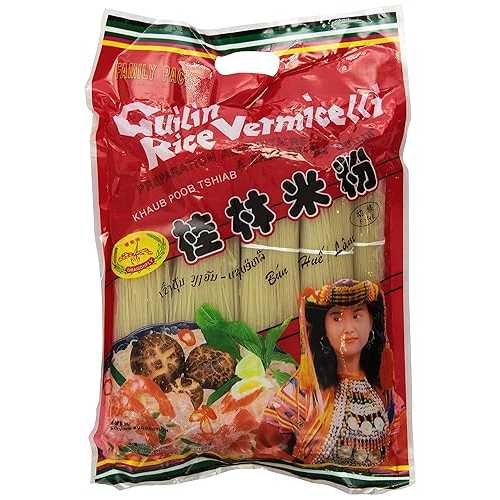 Dragonfly Guilin Rice Stick Noodle, Family Pack, 2.2-Pound (Pack of 6)
