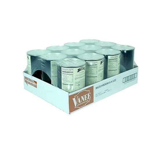 VANEE Mushroom Sauce, 50 Ounce -- 12 Case