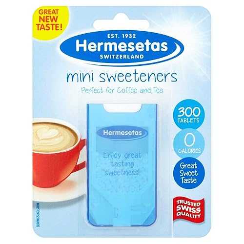 12 x Hermesetas Mini Sweeteners 300 Tablets 4.5g