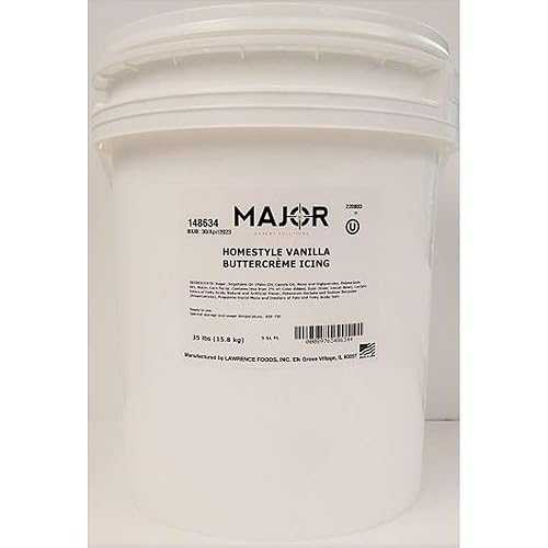 Lawrence Foods Homestyle Vanilla Buttercreme Icing, 35 Pound -- 1 each.