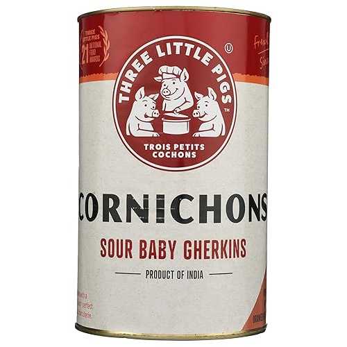 THREE LITTLE PIGS Cornichons by Trois Petite Cochons - 9 LB