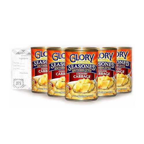 JFS Glory Seasoned Country Cabbage, 15薬局衡オンス cans (Pack of 6)